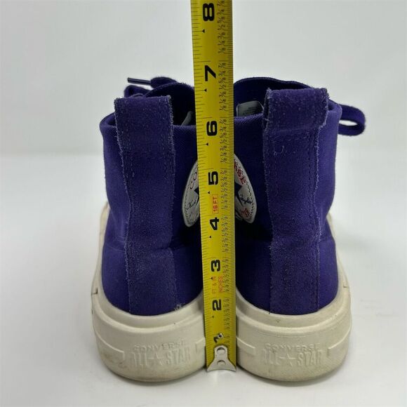 Converse Chuck Taylor All Star High Top Platform Sneakers Purple Size 6.5 - Picture 9 of 14